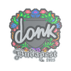 Sticker | donk (Embroidered) | Budapest 2025