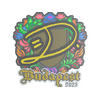 Sticker | dumau (Embroidered) | Budapest 2025
