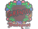 Sticker | Graviti (Embroidered) | Budapest 2025