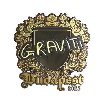 Sticker | Graviti (Gold) | Budapest 2025