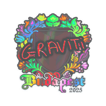 Sticker | Graviti (Holo) | Budapest 2025