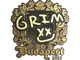 Sticker | Grim (Gold) | Budapest 2025
