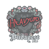 Sticker | Heavygod | Budapest 2025