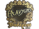 Sticker | Heavygod (Gold) | Budapest 2025
