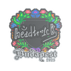 Sticker | headtr1ck (Embroidered) | Budapest 2025