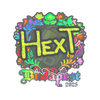 Sticker | HexT (Holo) | Budapest 2025