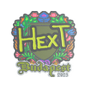 HexT (Embroidered) | Budapest 2025