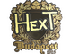 Sticker | HexT (Gold) | Budapest 2025
