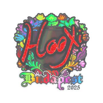 Sticker | HooXi (Holo) | Budapest 2025