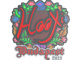 Sticker | HooXi (Embroidered) | Budapest 2025