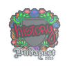 Sticker | History (Embroidered) | Budapest 2025