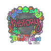Sticker | History (Holo) | Budapest 2025