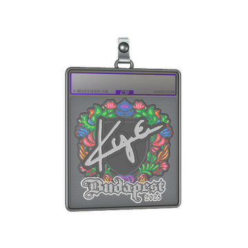 Sticker Slab | kye (Embroidered) | Budapest 2025