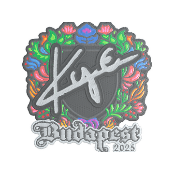 Sticker | kye (Embroidered) | Budapest 2025