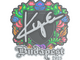 Sticker | kye (Embroidered) | Budapest 2025