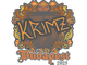Sticker | KRIMZ | Budapest 2025