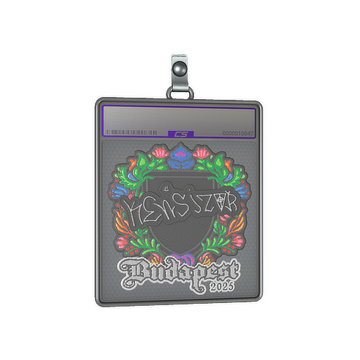 Sticker Slab | kensizor (Embroidered) | Budapest 2025