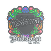 Sticker | kensizor (Embroidered) | Budapest 2025