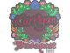 Sticker | karrigan (Embroidered) | Budapest 2025