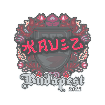 Sticker | kauez | Budapest 2025