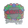 Sticker | kauez (Embroidered) | Budapest 2025