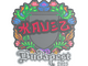 Sticker | kauez (Embroidered) | Budapest 2025