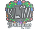 Sticker | kl1m (Embroidered) | Budapest 2025