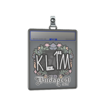 Sticker Slab | kl1m | Budapest 2025