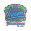 Sticker | Kvem (Embroidered) | Budapest 2025