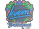 Sticker | Kvem (Embroidered) | Budapest 2025