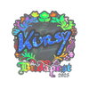 Sticker | Kursy (Holo) | Budapest 2025