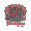 Sticker | Jee | Budapest 2025