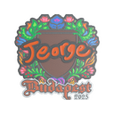 jeorge (Embroidered) | Budapest 2025