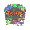 Sticker | jeorge (Holo) | Budapest 2025