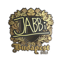 jabbi (Gold) | Budapest 2025
