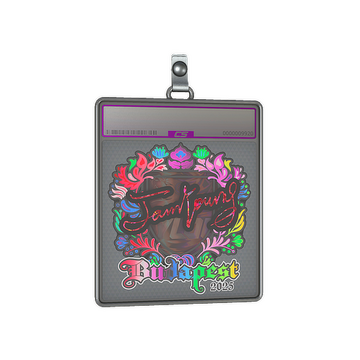 Sticker Slab | JamYoung (Holo) | Budapest 2025