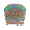 Sticker | jambo (Embroidered) | Budapest 2025