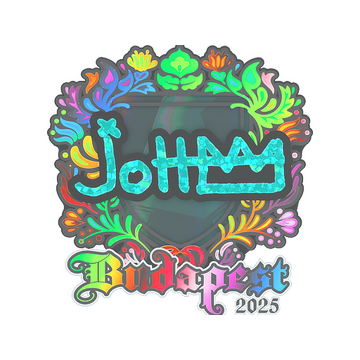 Sticker | jottAAA (Holo) | Budapest 2025