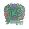 Sticker | jks (Embroidered) | Budapest 2025