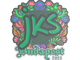 Sticker | jks (Embroidered) | Budapest 2025