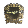 Sticker | Jimpphat (Gold) | Budapest 2025