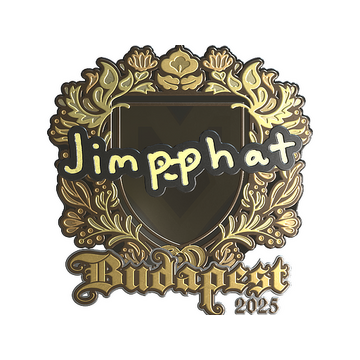 Sticker | Jimpphat (Gold) | Budapest 2025