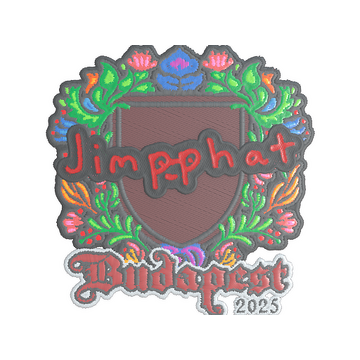 Sticker | Jimpphat (Embroidered) | Budapest 2025