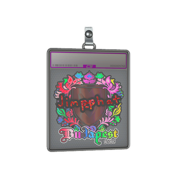 Sticker Slab | Jimpphat (Holo) | Budapest 2025