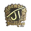 Sticker | JT (Gold) | Budapest 2025