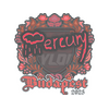 Sticker | Mercury | Budapest 2025