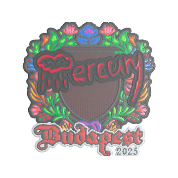 Sticker | Mercury (Embroidered) | Budapest 2025