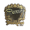 Sticker | Mercury (Gold) | Budapest 2025