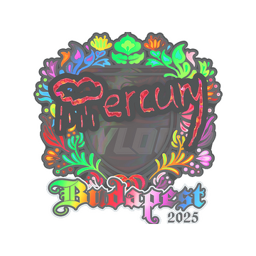 Sticker | Mercury (Holo) | Budapest 2025