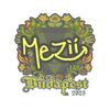 Sticker | mezii | Budapest 2025